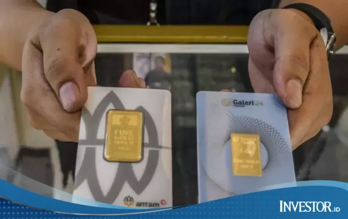 Harga Emas Antam (ANTM), UBS, dan Galeri 24 di Pegadaian, Rabu 22 April 2026Harga Emas Antam (ANTM), UBS, dan Galeri 24 di Pegadaian, Rabu 22 April 2026Harga Emas Antam (ANTM), UBS, dan Galeri 24 di Pegadaian, Rabu 22 April 2026