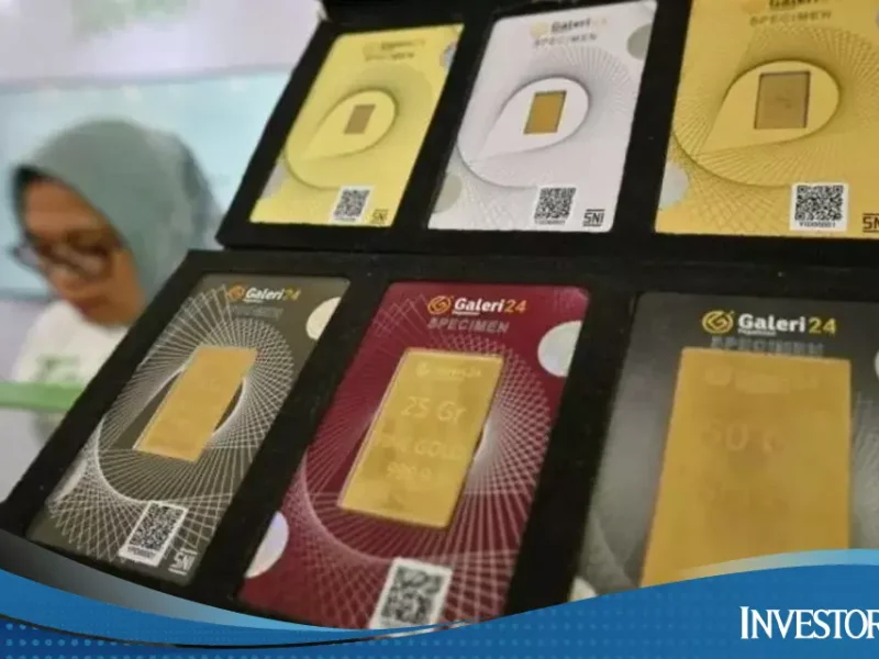 Harga Emas Antam (ANTM), UBS, dan Galeri 24 di Pegadaian, Jumat 24 April 2026Harga Emas Antam (ANTM), UBS, dan Galeri 24 di Pegadaian, Jumat 24 April 2026Harga Emas Antam (ANTM), UBS, dan Galeri 24 di Pegadaian, Jumat 24 April 2026