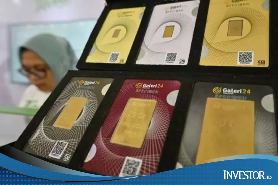 Harga Emas Antam (ANTM), UBS, dan Galeri 24 di Pegadaian, Jumat 24 April 2026Harga Emas Antam (ANTM), UBS, dan Galeri 24 di Pegadaian, Jumat 24 April 2026Harga Emas Antam (ANTM), UBS, dan Galeri 24 di Pegadaian, Jumat 24 April 2026