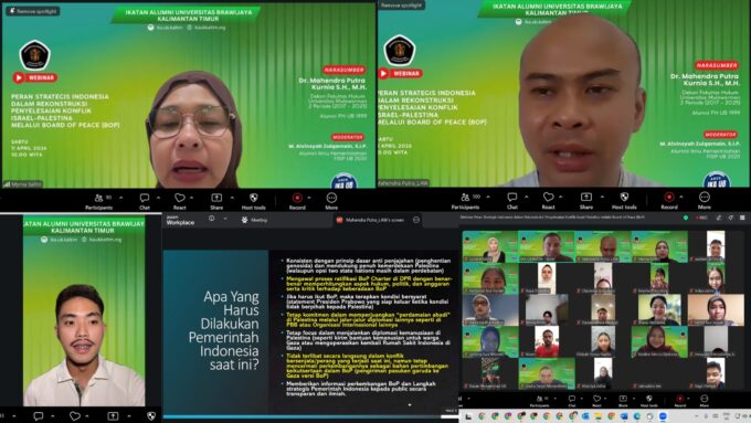 Menguliti Eksistensi Board of Peace, Di Mana Posisi Strategis Indonesia dalam Konflik Israel-Palestina?