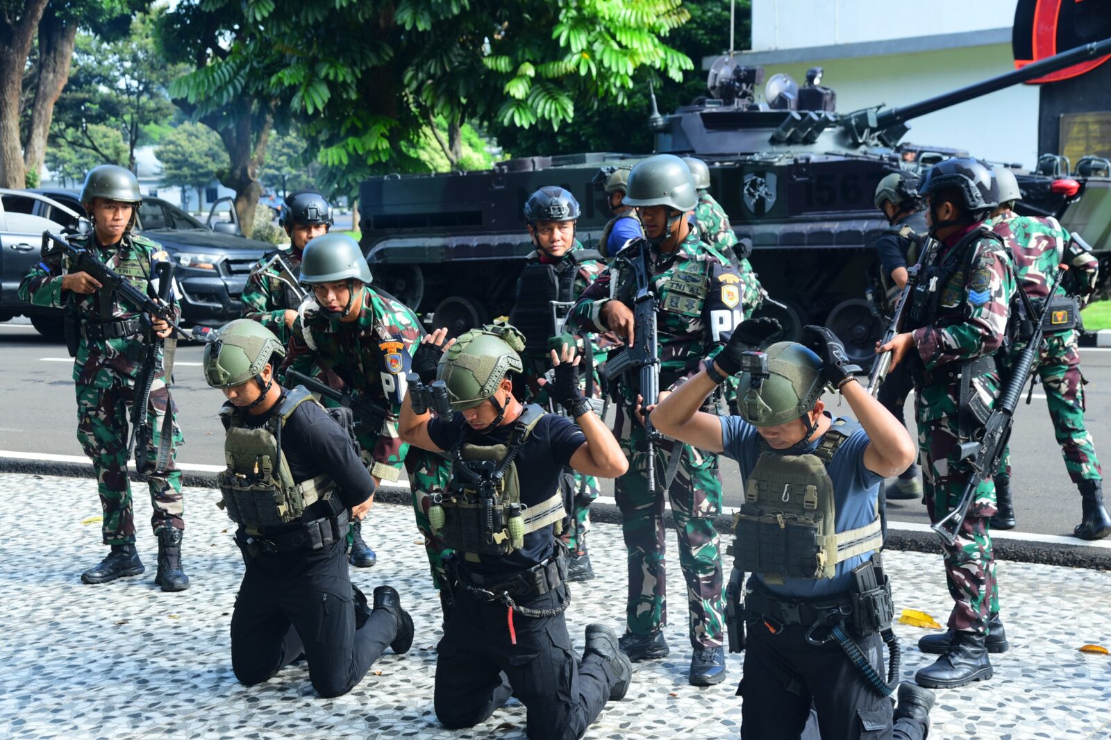 UJI KESIAPSIAGAAN SATUAN TEMPUR, KEPALA STAF TNI AL SIDAK MARKAS MARINIR