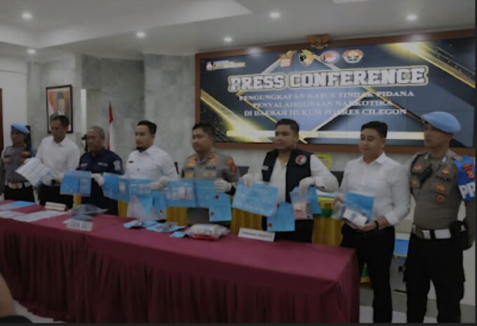 Polres Cilegon Komitmen Memberantas Peredaran Gelap Narkoba, Berhasil Mengungkap 9 Kasus