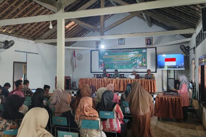 Sinergitas TNI-Polri dan Pemkab Trenggalek, Dorong Desa Ramah Perempuan dan Peduli Anak