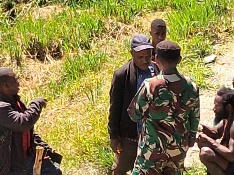 Warga Distrik Kembru Jadi Korban Penembakan TPNPB-OPM, TNI Siaga Berikan Perlindungan dan Bantu Evakuasi