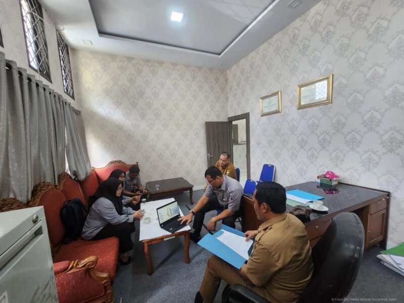 Kemenkum Jambi Monitoring IRH di Muaro Jambi, Dorong Percepatan Unggah Data Reformasi Hukum – Detiktoday.com