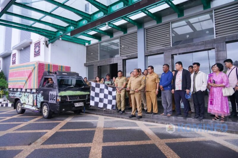 Bupati Karo Lepas Pengiriman Cabai Merah ke Kota Palangka Raya – Detiktoday.com