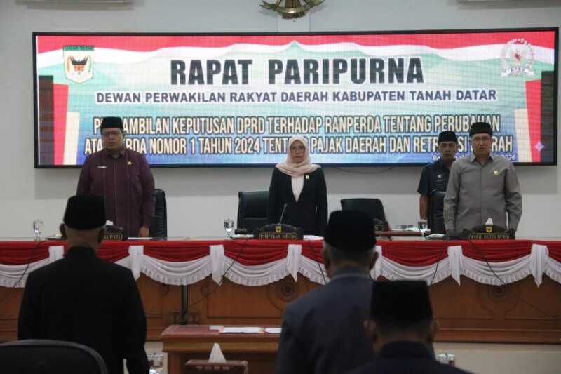 Ranperda Pajak dan Retribusi Daerah Disetujui Jadi Perda  – Detiktoday.com
