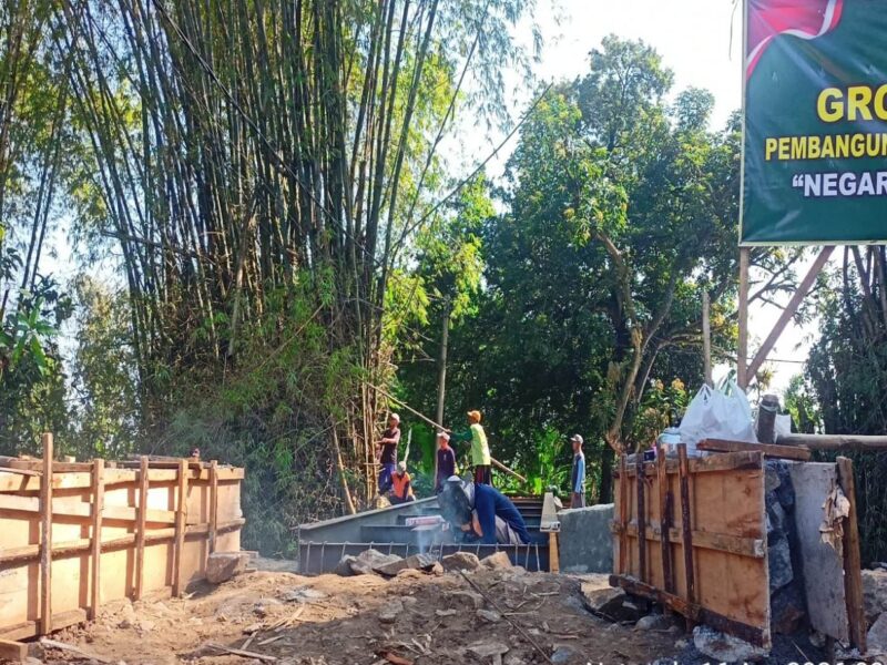 Empat Titik Jembatan Perintis Garuda Tahap III Digarap Kodim Ponorogo, Berikut Capaiannya