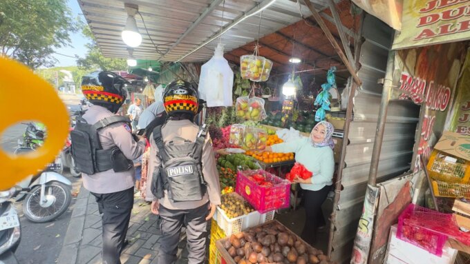 Polwan Jenggala Presisi Polresta Sidoarjo Masifkan Patroli Jaga Kamtibmas Tetap Kondusif