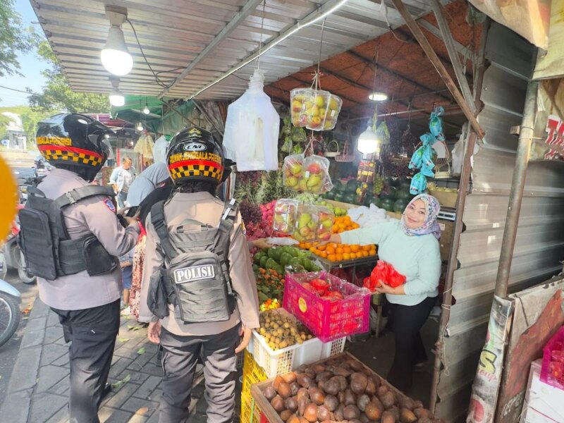 Polwan Jenggala Presisi Polresta Sidoarjo Masifkan Patroli Jaga Kamtibmas Tetap Kondusif