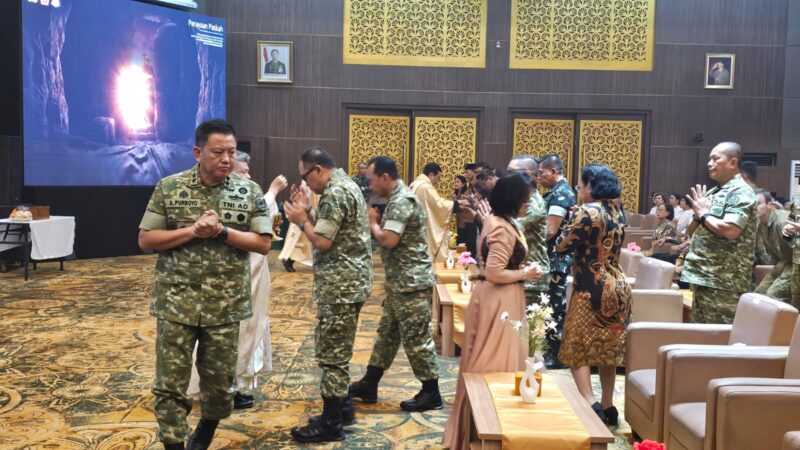 Uskup Antonius: Kekuatan Sejati Prajurit Ada pada Rohani