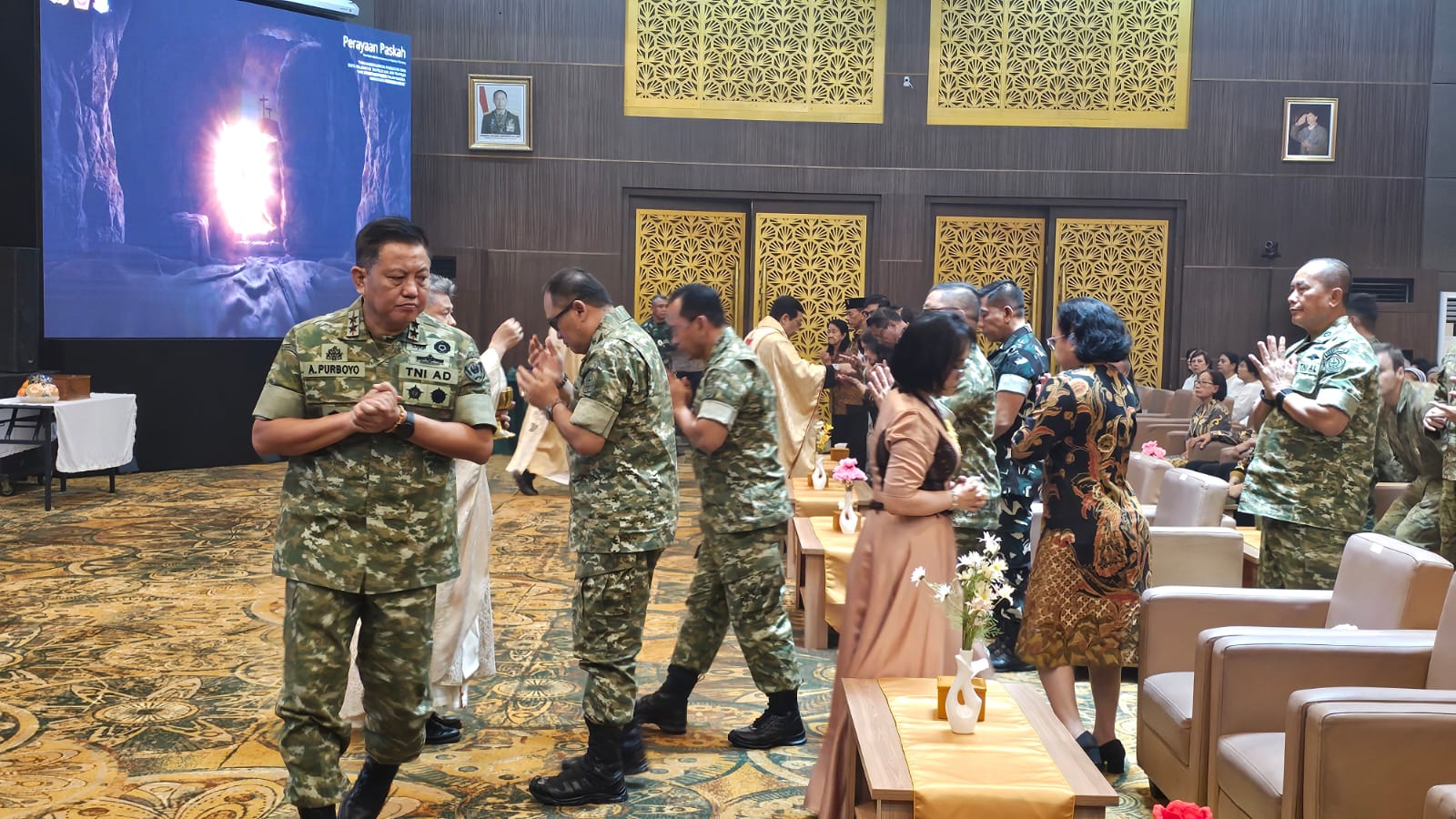 Uskup Antonius: Kekuatan Sejati Prajurit Ada pada Rohani