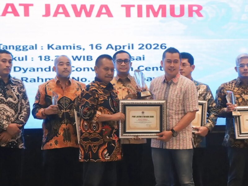 Dirut Tugu Tirta Kota Malang Dianugerahi PWI Jatim Award 2026 Wujud Nyata Transformasi Digital – Detiktoday.com