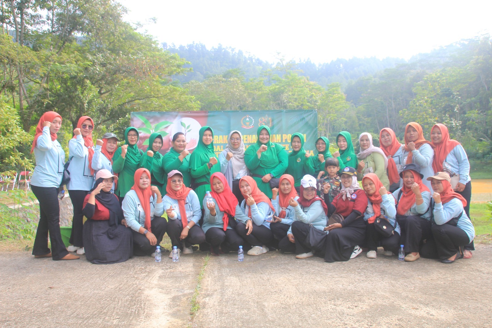 HUT Ke-80 Persit Kartika Chandra Kirana & Peduli Lingkungan, Aksi Tanam Pohon di Trenggalek