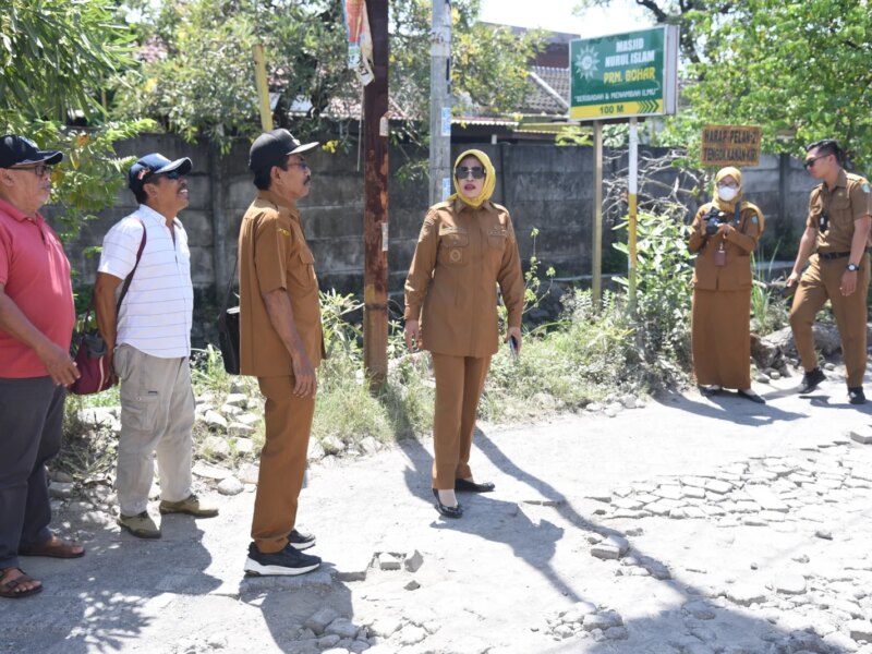 Wabup Mimik Segera Perbaiki Jalan Rusak di Desa Bohar agar Tidak Jatuh Korban – Detiktoday.com