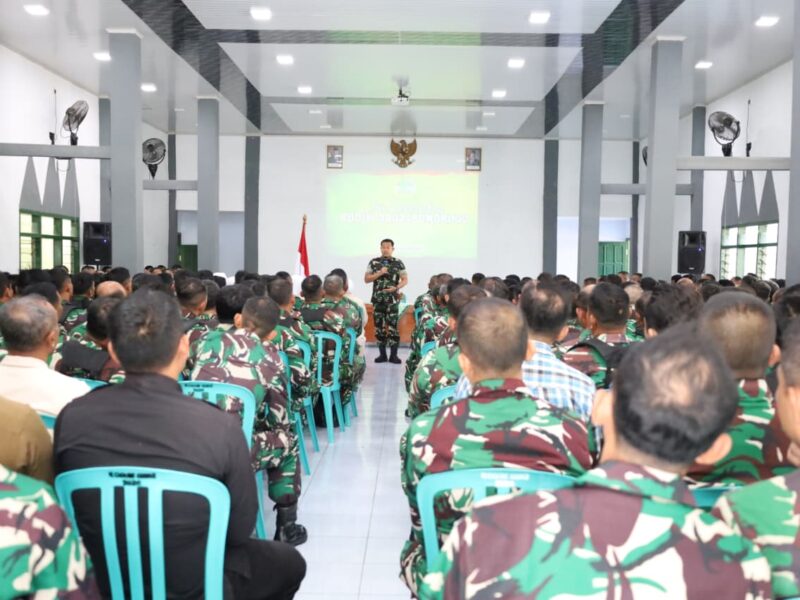 Tingkatkan Profesionalitas Kerja, Dandim Ponorogo Berikan Jamdan dan Pengecekan Kendaraan
