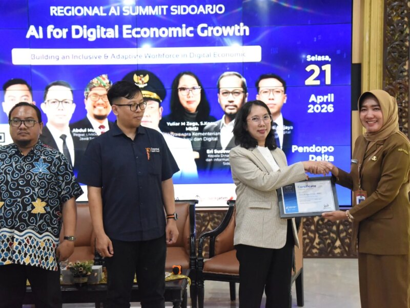 Sidoarjo Jadi Lokasi Garuda AI Summit 2026, Dorong Pemerintahan Cerdas dan Kembangkan Daya Saing UMKM  – Detiktoday.com