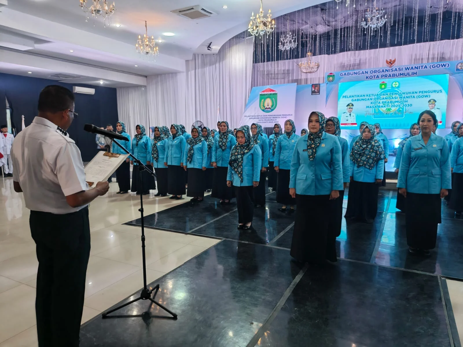 Wali Kota Prabumulih Lantik Kepengurusan GOW Masa Bakti 2025–2030 – Detiktoday.com