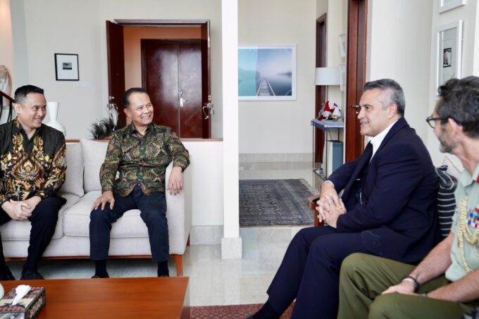 Kasum TNI Terima Apresiasi dari Pemerintah New Zealand