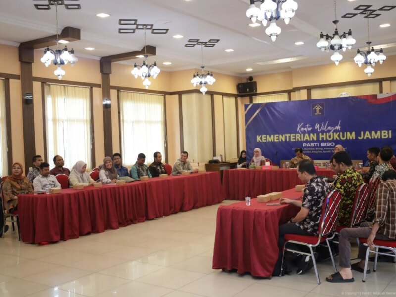 Kemenkum Jambi Perkuat Penyusunan Propemperda 2026, Fokus Penyesuaian Hukum Pidana Daerah – Detiktoday.com