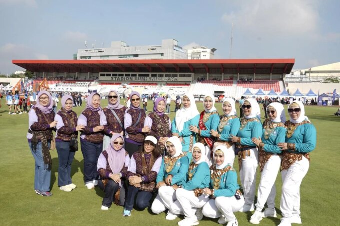 Gerak Bersama Ribuan Peserta, Staf Ahli TP PKK dan Ketua DWP Muba Tampil Antusias di KRIYA 2026 – Detiktoday.com