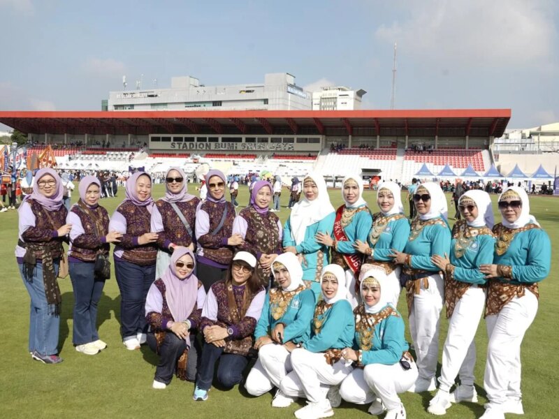 Gerak Bersama Ribuan Peserta, Staf Ahli TP PKK dan Ketua DWP Muba Tampil Antusias di KRIYA 2026 – Detiktoday.com
