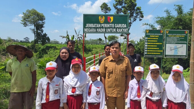 Jembatan Perintis Garuda Dibangun, Terima Kasih Pak Presiden Prabowo 