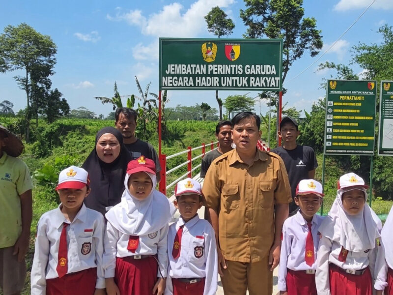 Jembatan Perintis Garuda Dibangun, Terima Kasih Pak Presiden Prabowo 
