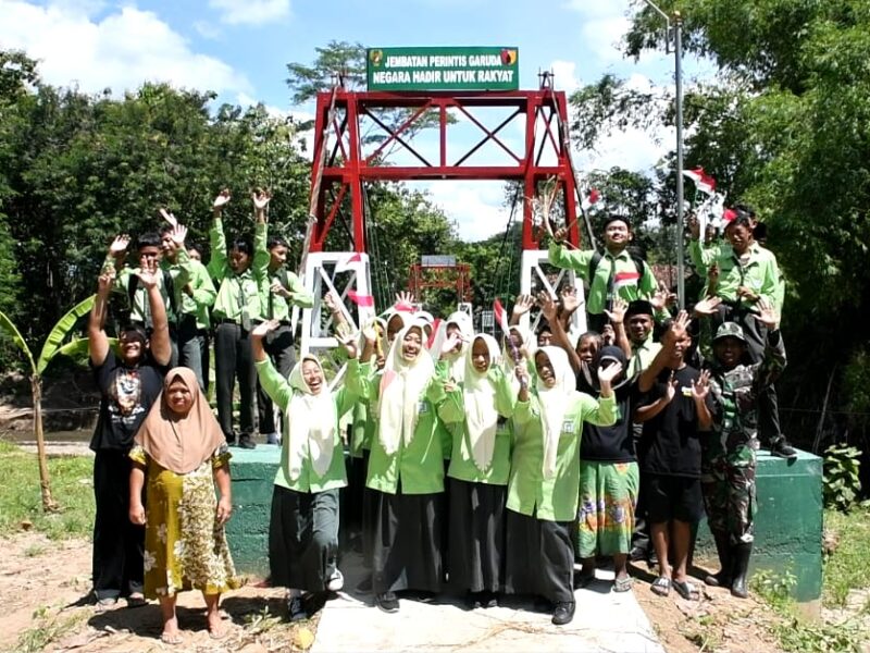 Jembatan Perintis Garuda Dibangun, Terima Kasih Pak Presiden Prabowo 