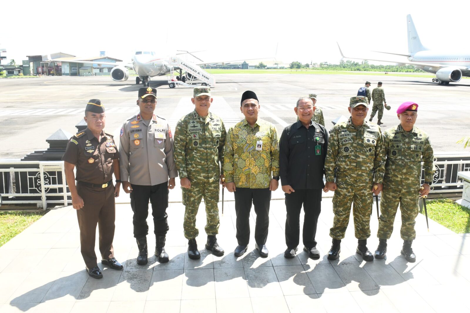 Pangdam IV/Diponegoro Dampingi Menhan dan Panglima TNI, Tinjau Latihan Operasi Laut Gabungan 2026