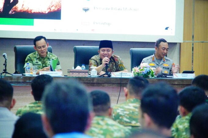 Bupati Muba HM Toha Tohet Ikuti Rakor Karhutbunlah – Detiktoday.com