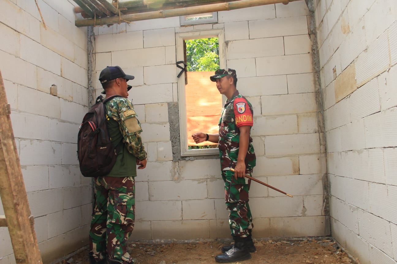 Tinjau Rehab RTLH, Dansatgas: Nanti Rumahnya Dirawat