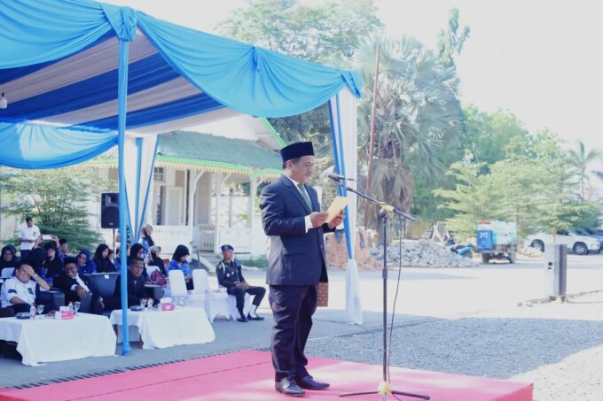 Wabup Aceh Tamiang Pimpin Upacara OTDA ke-30, Tekankan Sinergi Pusat – Daerah – Detiktoday.com