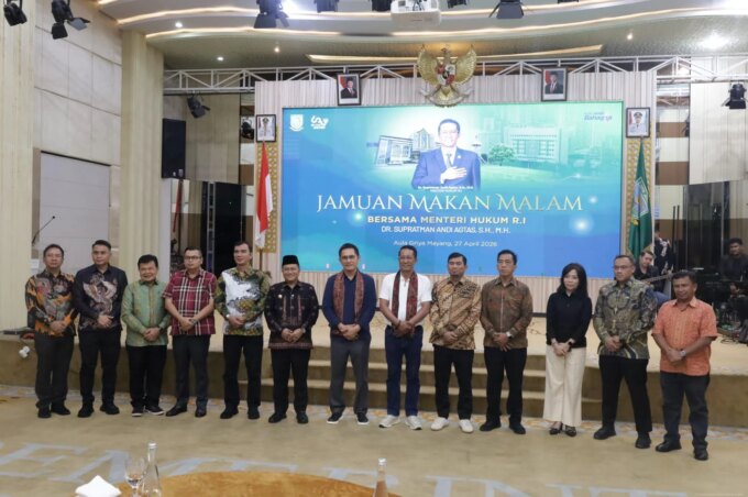Menteri Hukum RI Apresiasi Dukungan Pemkot Jambi untuk Posbankum Saat Jamuan Malam – Detiktoday.com