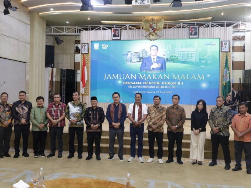 Menteri Hukum RI Apresiasi Dukungan Pemkot Jambi untuk Posbankum Saat Jamuan Malam – Detiktoday.com