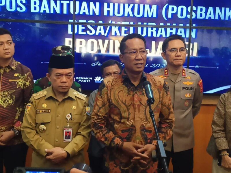Menteri Hukum RI Resmikan 1.585 Posbankum di Jambi, Akses Keadilan Kini Hadir hingga Desa – Detiktoday.com