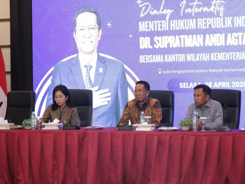 Menteri Hukum RI Dialog Interaktif di Kemenkum Jambi, Dorong Layanan Hukum Lebih Cepat dan Profesional – Detiktoday.com
