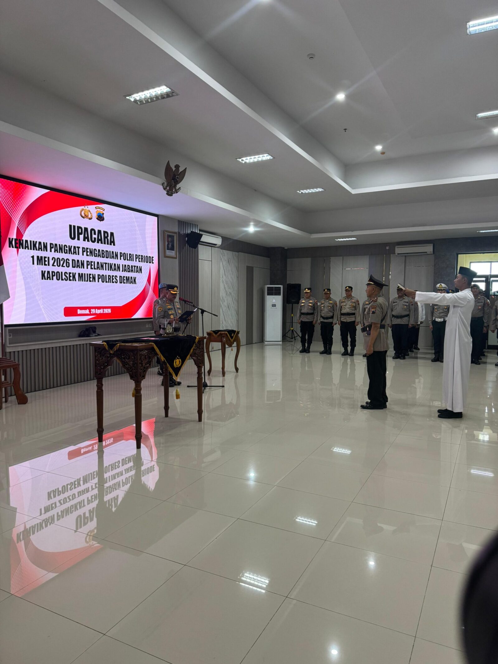 Kapolres Demak: Mutasi untuk Penyegaran, Organisasi Harus Tetap Dinamis