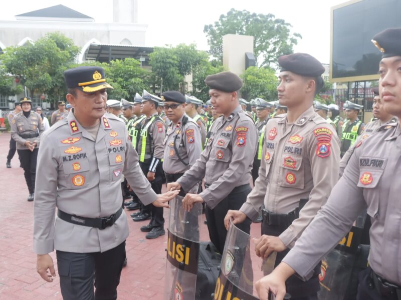 Polresta Sidoarjo Siapkan 1.200 Personel Pengamanan Hari Buruh 2026 – Detiktoday.com