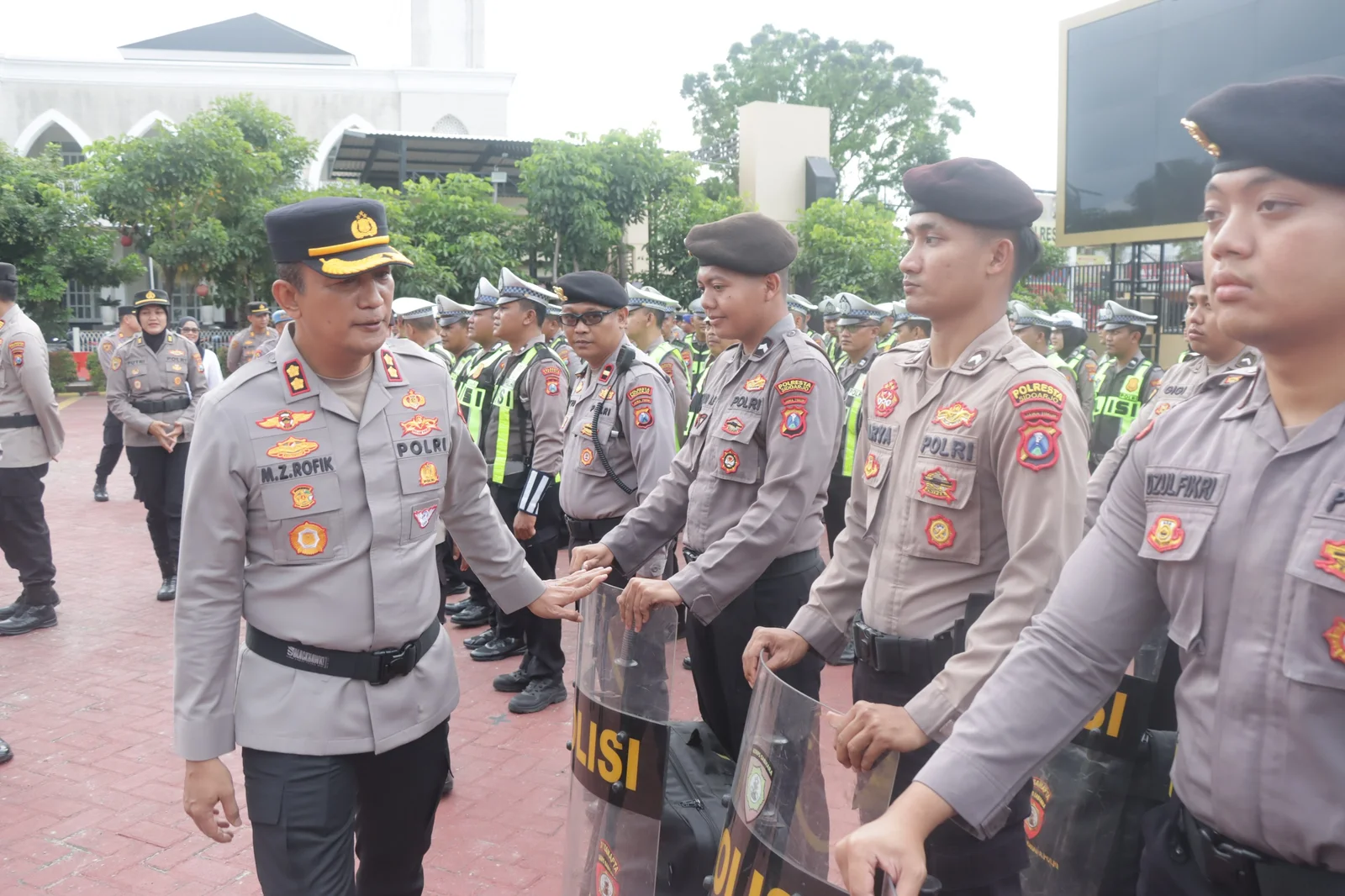 Polresta Sidoarjo Siapkan 1.200 Personel Pengamanan Hari Buruh 2026 – Detiktoday.com