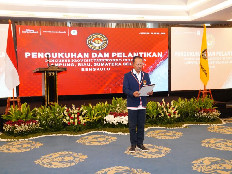 Tutup Rakernas Taekwondo Indonesia 2026, Ketum PBTI: Musuh Adalah Hadiah Bagimu, Ia Memberi Kesempatan Melakukan Hal Terbaik