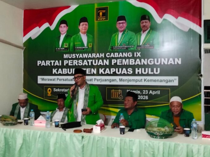 Muscab PPP Kapuas Hulu 2026 Berjalan Demokratis, Optimistis Tambah Kursi di 2029 – Detiktoday.com