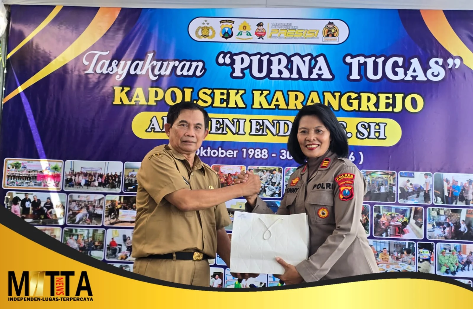 Apresiasi Pengabdian Kapolsek Karangrejo Polres Tulungagung, AKD Sebut “Senyummu Adalah Senyumku” Jadi Teladan Pelayanan – Detiktoday.com