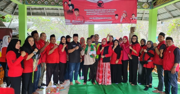 Banteng Kota Depok Ziarah ke Makam Tokoh Perempuan di Wilayah Ratu Jaya