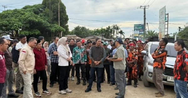 Edi Purwanto Dorong Intervensi Anggaran Pusat Untuk Jalan Rusak di Tanjab Timur