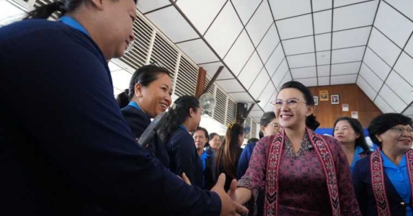 Karolin Margret Natasa Tegaskan Peran Perempuan Tidak Bisa Dianggap Remeh