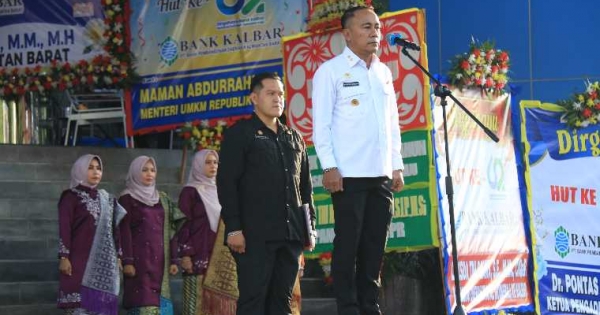 Krisantus Kurniawan. Tegaskan Peran Strategis Bank Kalbar