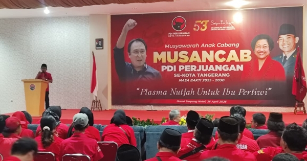 PDI Perjuangan Kota Tangerang Lantik 143 Pengurus PAC