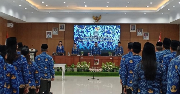 Pengukuhan Dewan Pengurus KORPRI Minahasa, Momentum Perkuat Pelayanan Publik