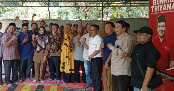 Serap Aspirasi di Lebak, Bonnie Triyana Komitmen Kawal PIP hingga Infrastruktur Desa